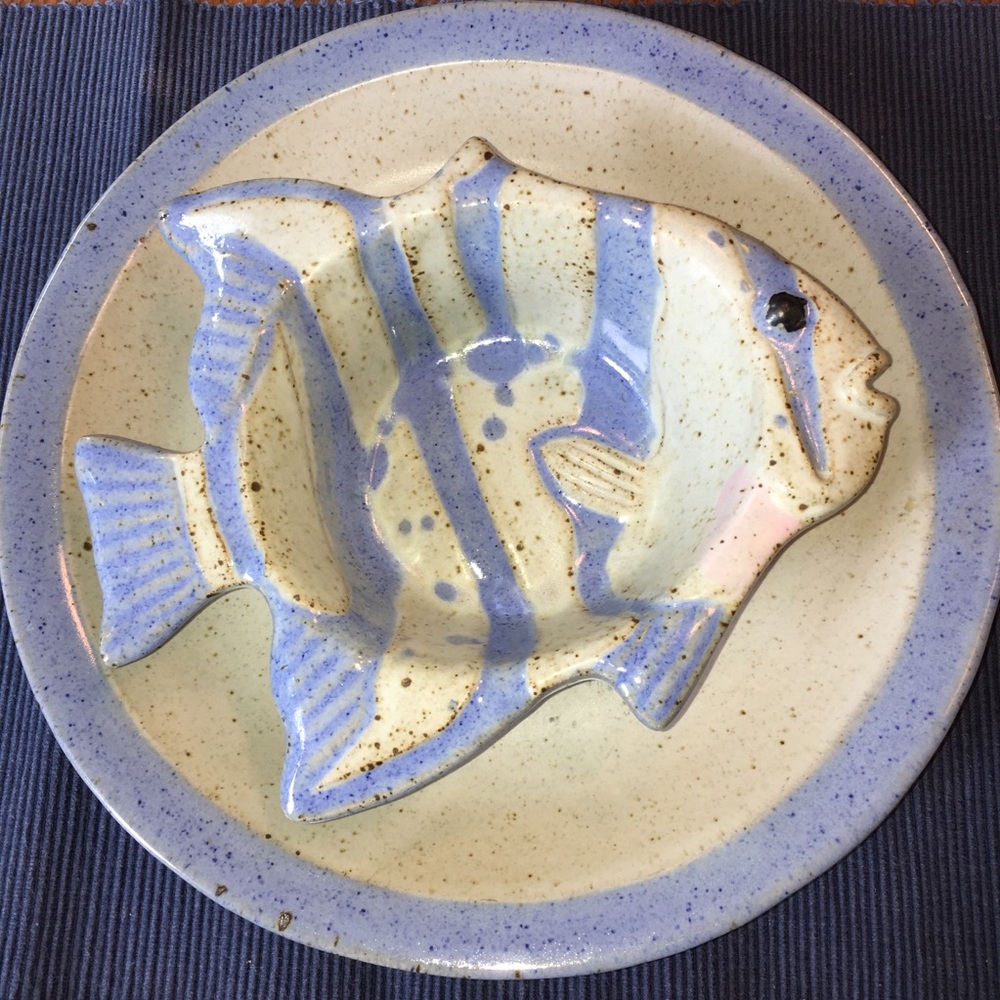 Chip/Veggie n dip plate